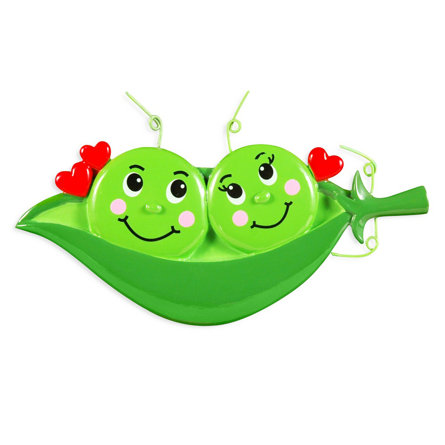 Couples+Two+Peas+in+A+Pod+Shaped+Ornament.jpg