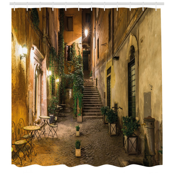 Italian Shower Curtain Wayfair