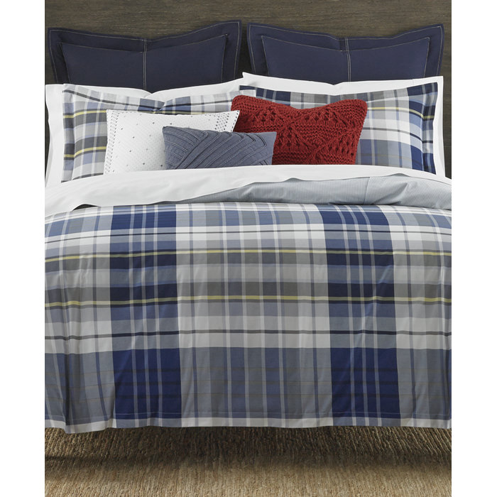 Tommy Hilfiger Poquonock Plaid Comforter Set Wayfair Ca