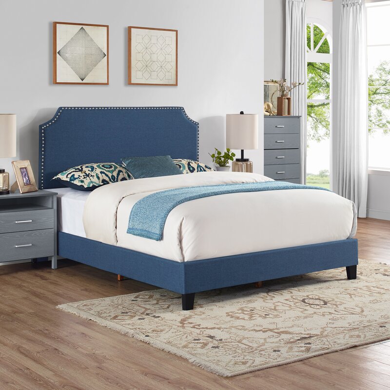 Cassandra Upholstered Standard Bed & Reviews | Joss & Main