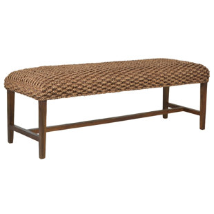 Go to store & view more images Bay Isle Home Donlon Woven Bench