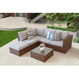 Meeks 4 Piece Sectional Wayfair