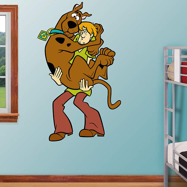 Fathead Warner Bros Scooby Doo And Shaggy Peel And Stick Wall