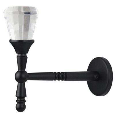 Symone Curtain Holdback Charlton Home Finish Black