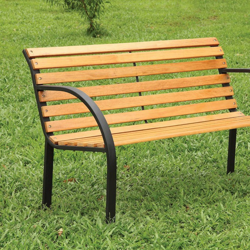 Charlton Home Carmean Garden Bench Wayfair