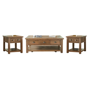 Coffee Table Sets Birch Lane Seneca 3 Piece Coffee Table Set