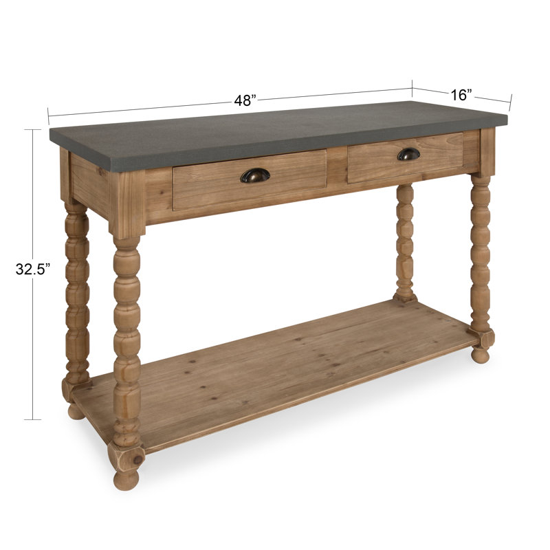 Aryana Farmhouse Chic Console Table Reviews Birch Lane