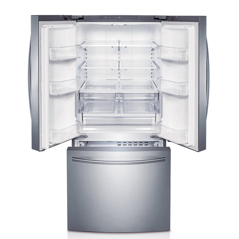 Samsung 30 French Door 21 8 Cu Ft Refrigerator Reviews Wayfair