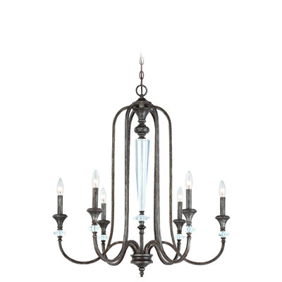 Lark Manor Lapierre 6-Light Candle Style Chandelier