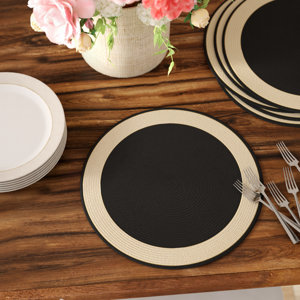 Algrange Woven Border Placemat (Set of 6)