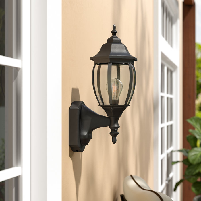 Corell Park Motion Detectors 1 Light Outdoor Wall Lantern