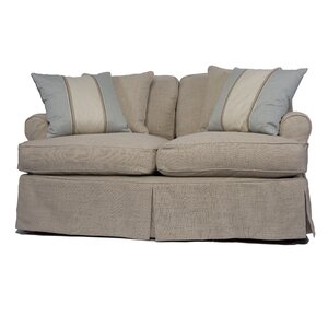 Coral Gables T-Cushion Loveseat Slipcover