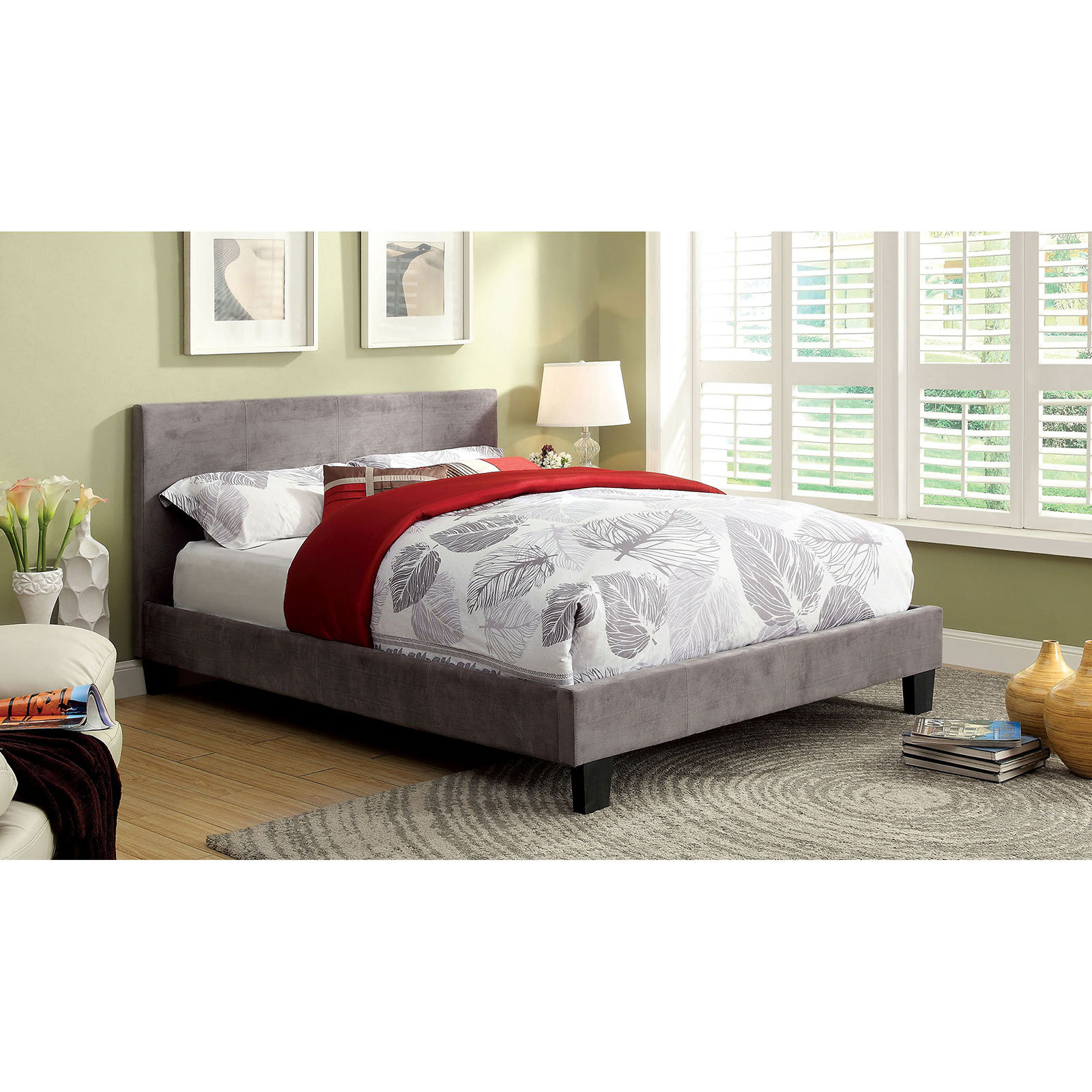 Ebern Designs Elisheba Upholstered Platform Bed Wayfair