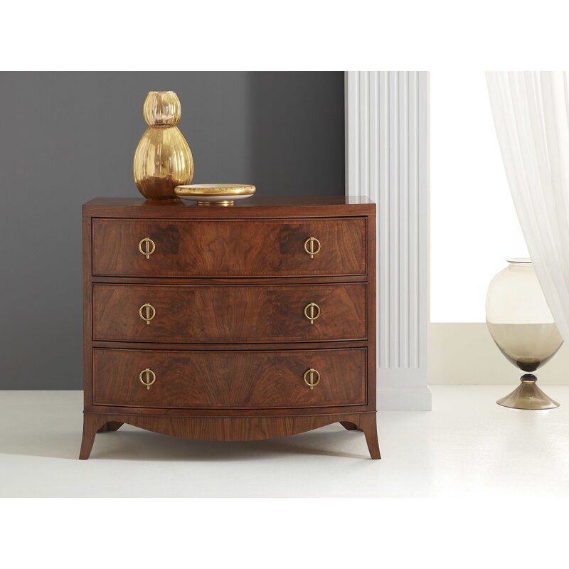 Modernhistory Bowfront Nightstand Perigold