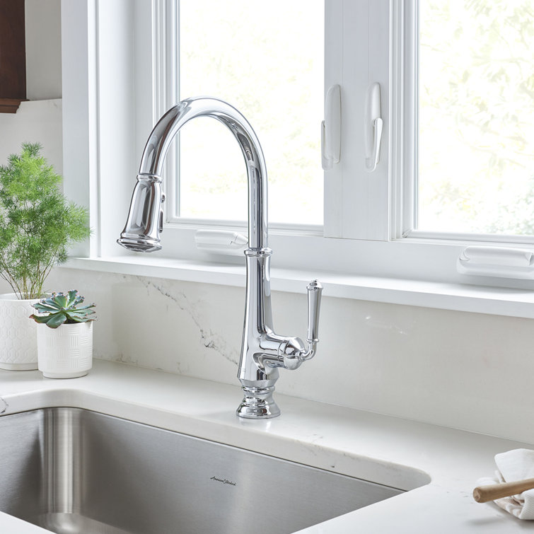 American Standard Delancey Pull Down Single Handle Kitchen ...