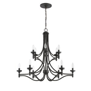 Beauchamp 12-Light Candle-Style Chandelier