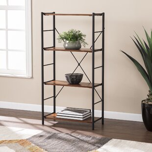 Lundy Two-Tone Etagere Bookcase By 17 Stories