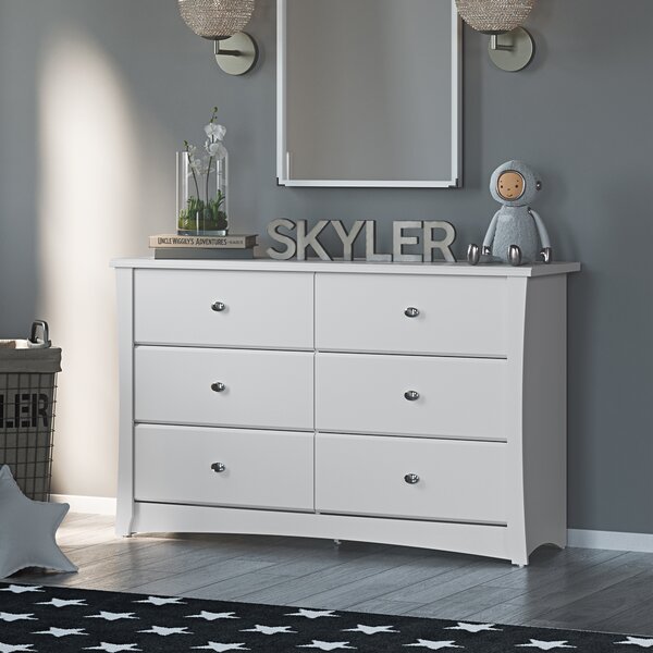 White Dresser With Gold Knobs Wayfair