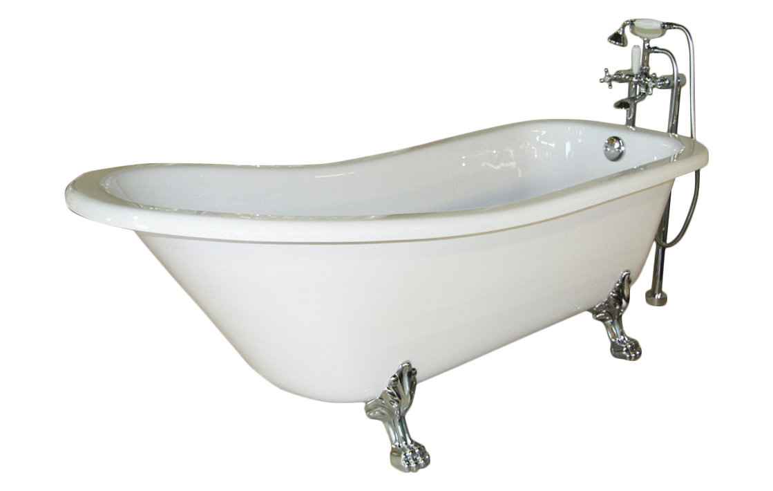 Picadilly 59" x 28.75" Soaking Bathtub