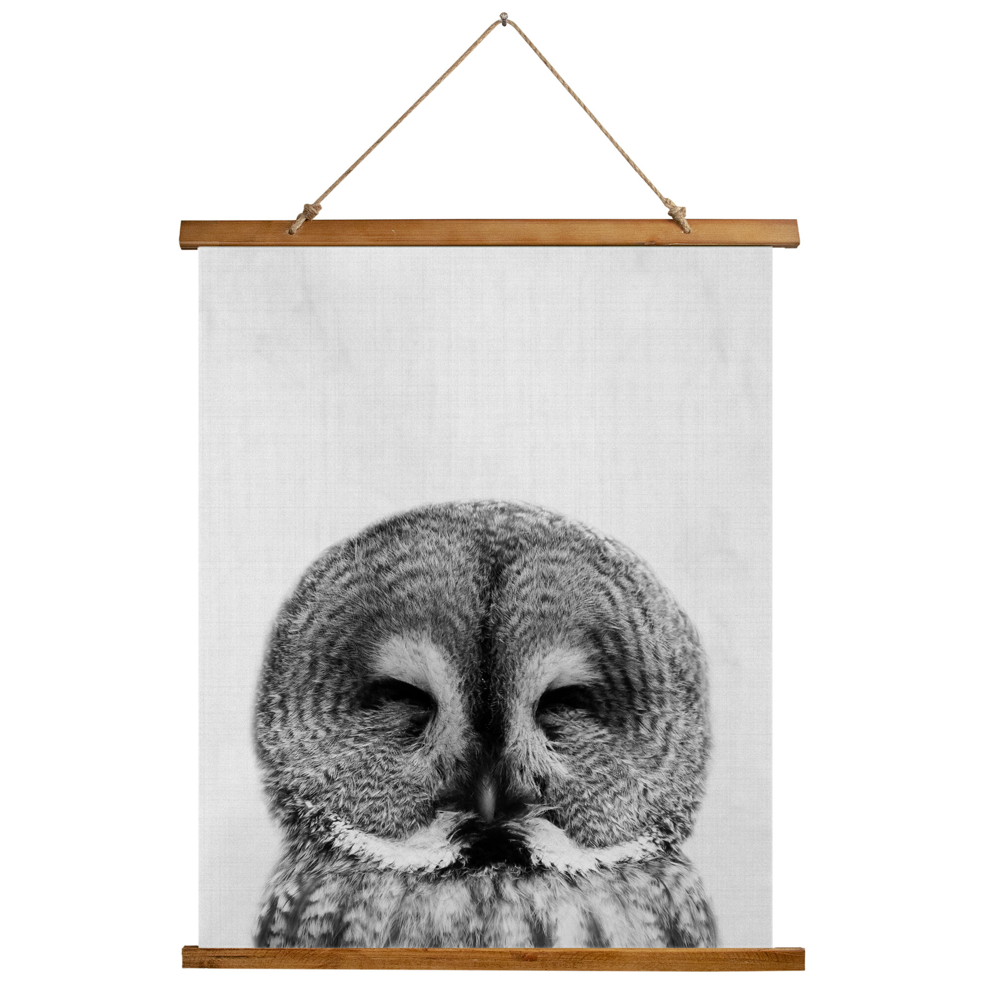 Microfiber Owl Tapestry