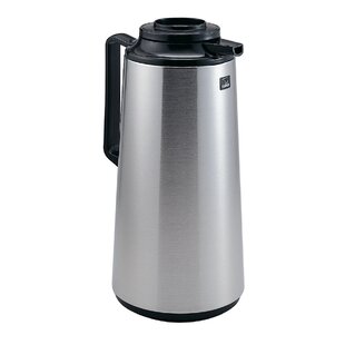 Black,600ML Coffee Jug,Stainless Steel Thermal Carafe Jugs,Vacuum Jug,Vacuum Insulated Coffee Pot,for Coffee,Juice,Milk,Tea 