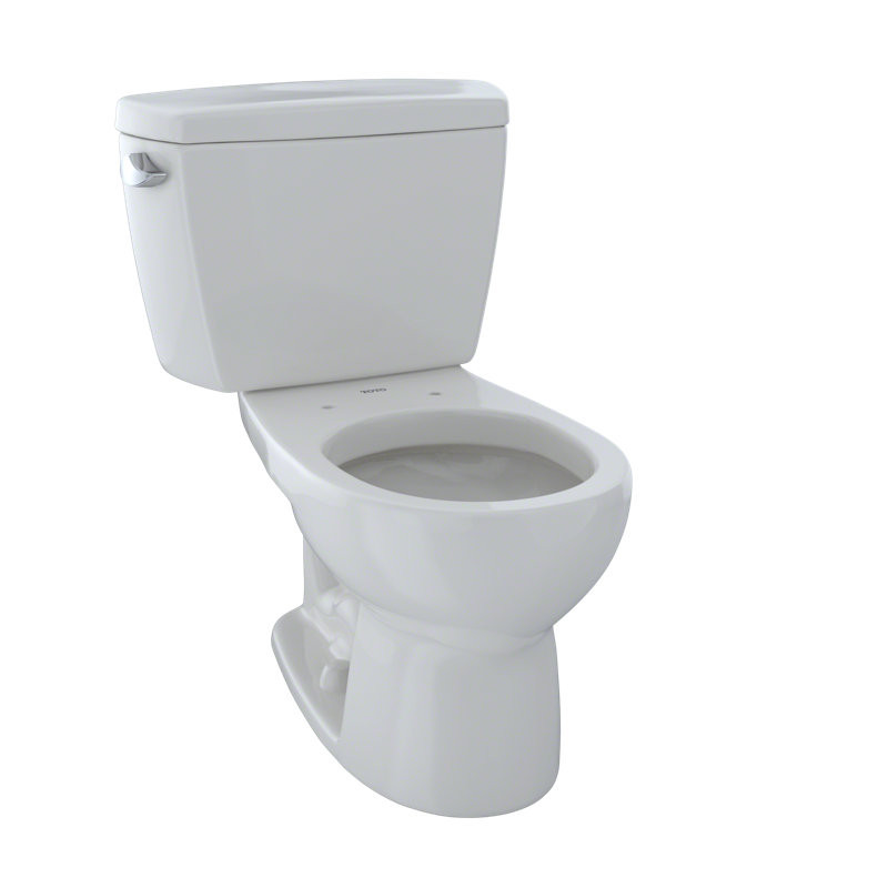 Toto Drake Two Piece Round 1 6 Gpf Toilet With Insulated Tank Seat Not Included Reviews Wayfair