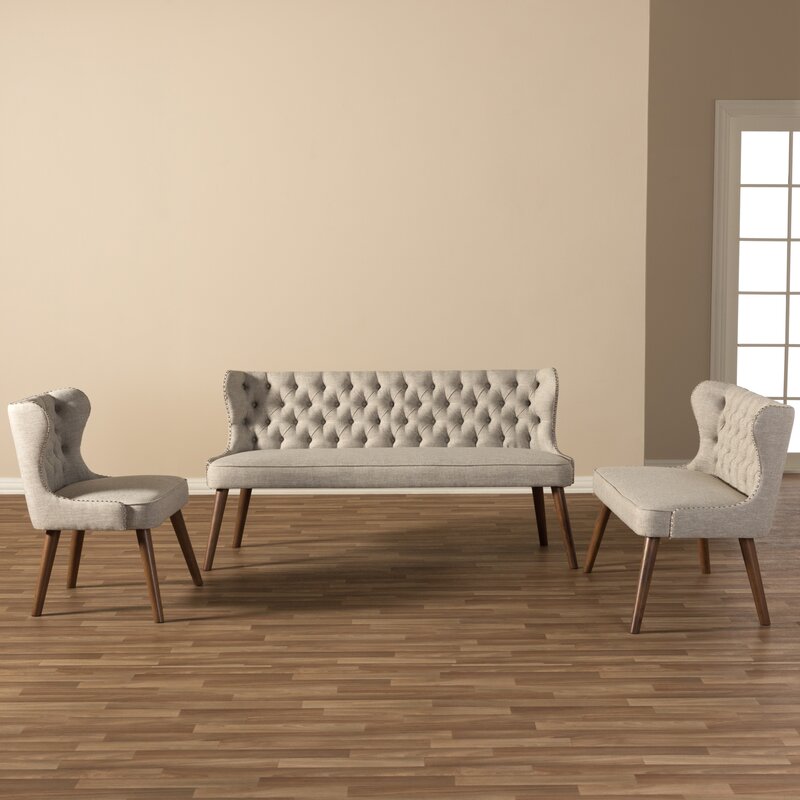 Santo 3 Piece Living Room Set
