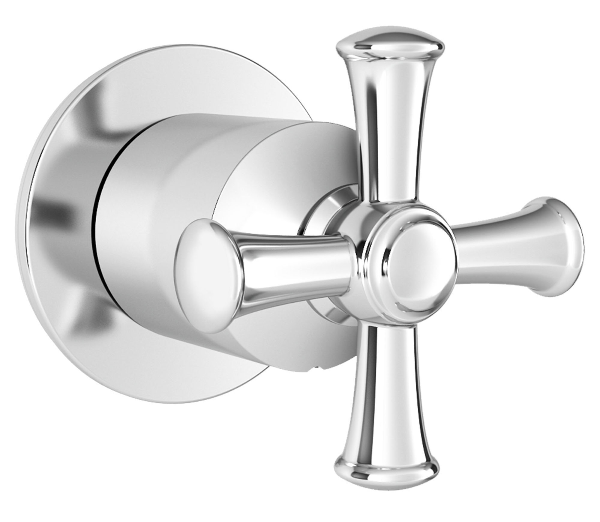 American Standard Delancey Diverter Shower Faucet with Trim and Cross