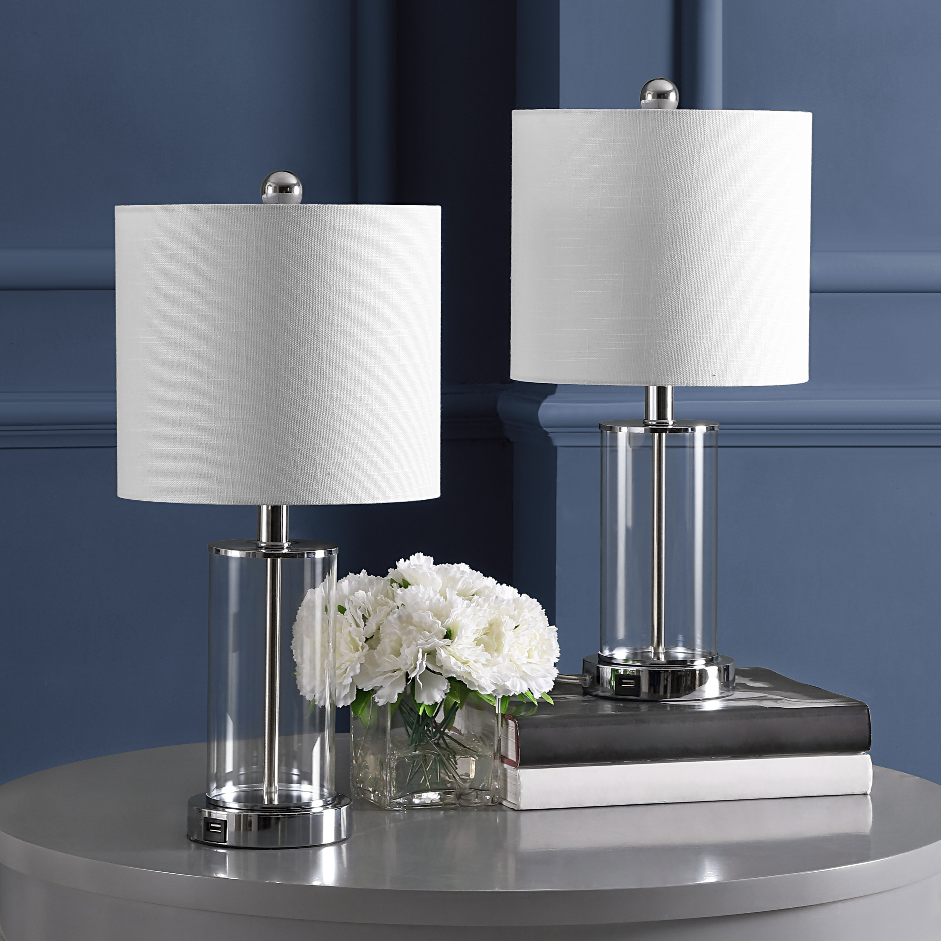 Lampe de table 5 "avec USB Serkan Lampe de table 5 "avec USB Serkan
