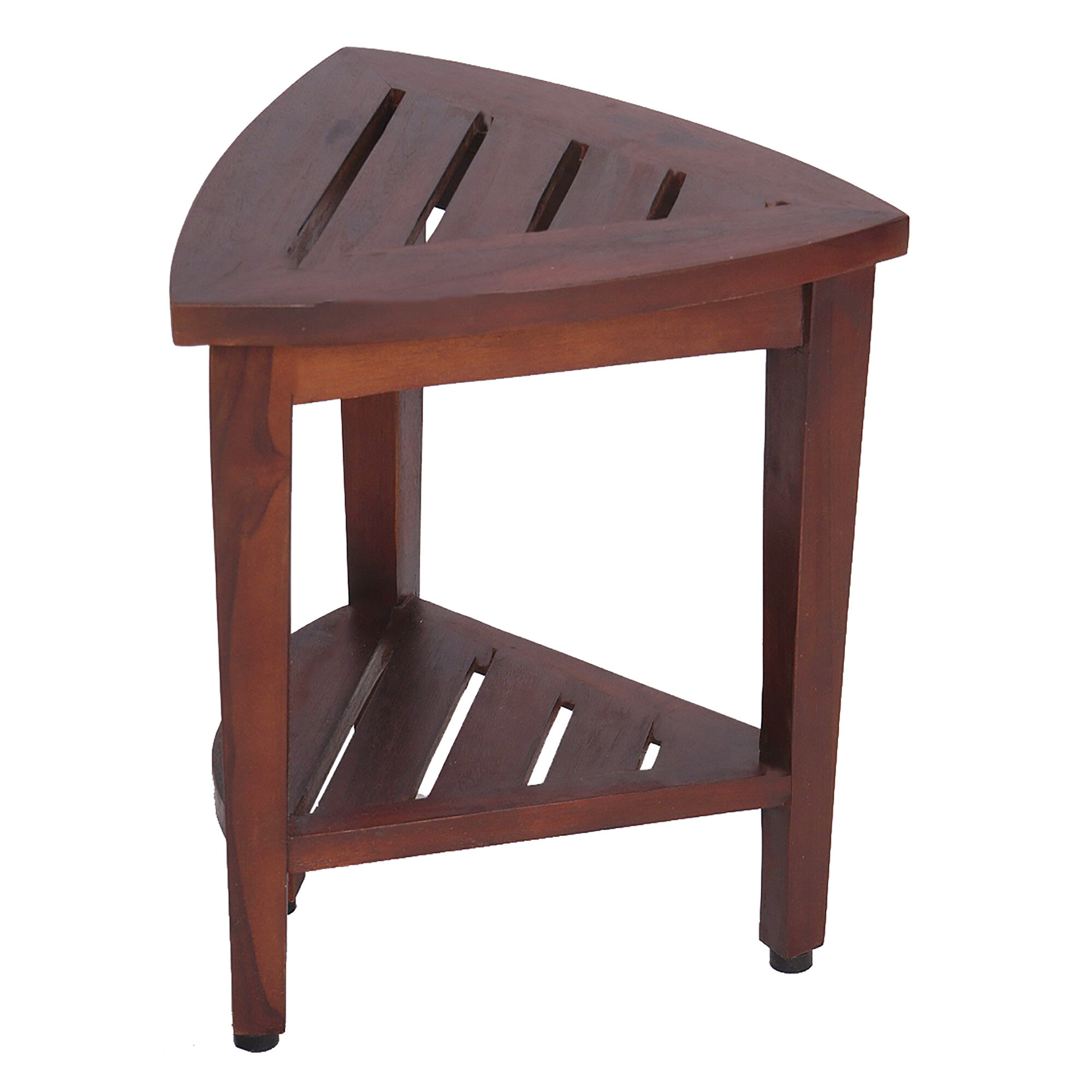 Decoteak Oasis 15.5'' W Teak Shower Bench & Reviews | Wayfair