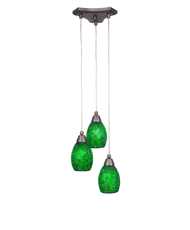 Red Barrel Studio Nessa 3 Light Cluster Bell Pendant Wayfair