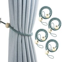 2x Metal Curtain Holdback Wall Tie Back Hooks Hanger Holder Window Curtain  wgk 