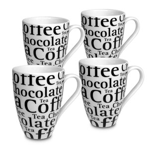 Coffee Bar Coffee Mug (Set of 4)