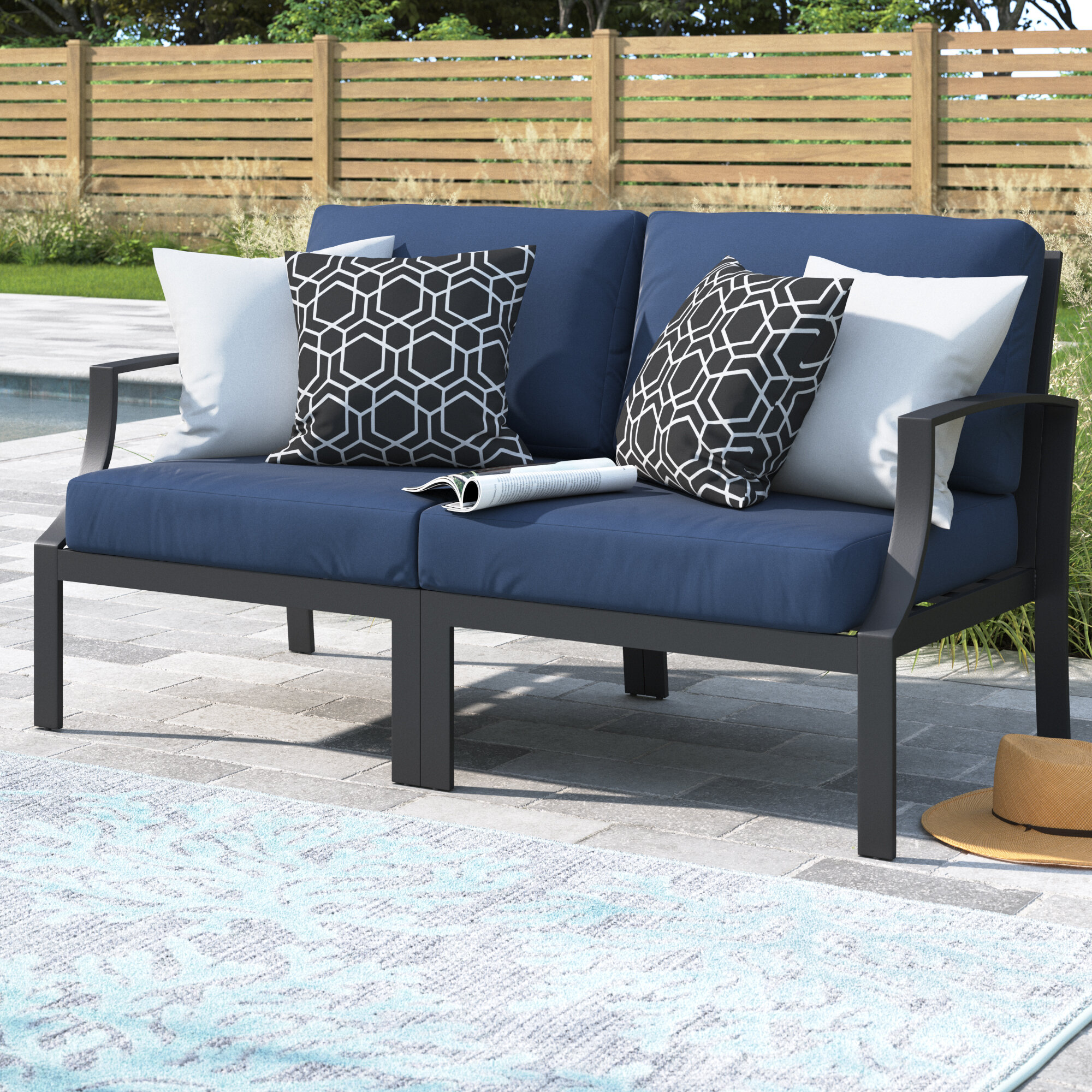 60 wide outdoor cushion