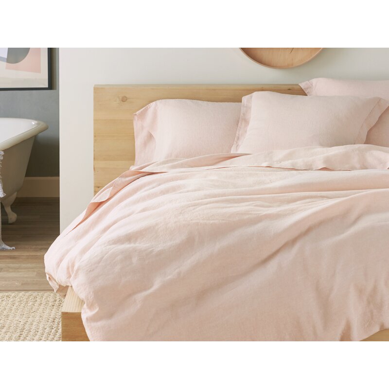 Coyuchi Linen Single Reversible Duvet Cover Wayfair