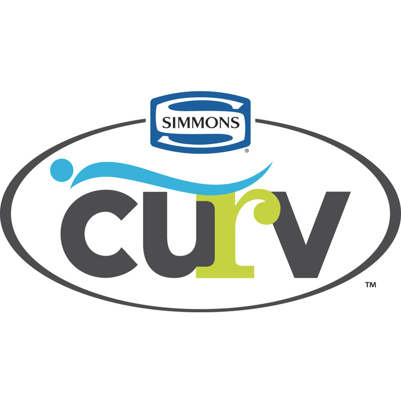 Simmons Curv 3 Memory Foam And Gel Memory Foam Mattress Topper Reviews Wayfair