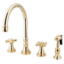 Polished Brass Kitchen Faucets You'll Love in 2022 - Wayfair