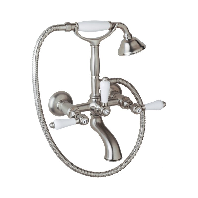 Rohl A1401LP Country Bath Wall Mount Exposed Tub Filler ...