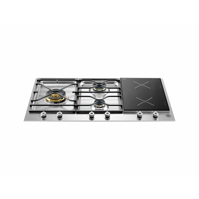 Pro Series 35 Induction And Gas Cooktop With 5 Burners Bertazzoni