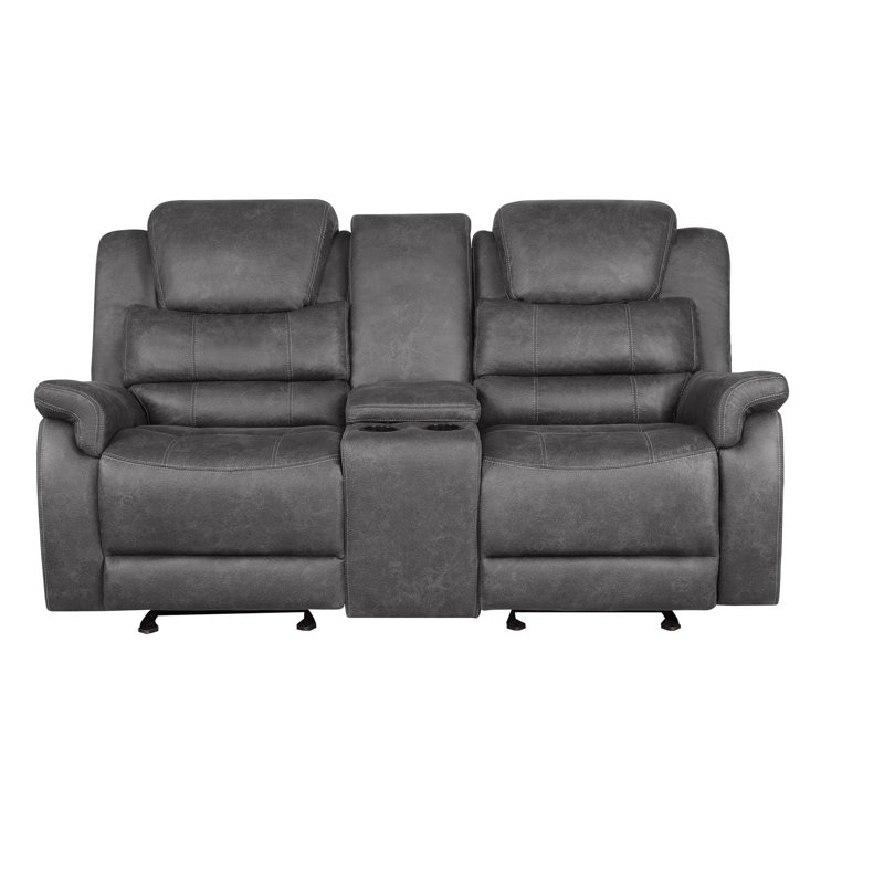 17 Stories Natalie Reclining Loveseat Wayfair