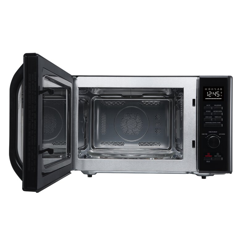 Farberware Black 1 0 Cu Ft 1000 Watt Microwave Oven With Healthy