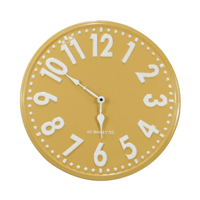 Red Barrel Studio Westin 15 35 Wall Clock Wayfair