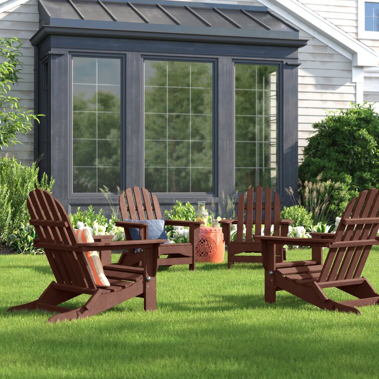 folding adirondack chair set of 4