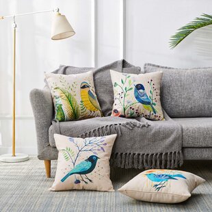 Super Soft Arabesque Foil Print Decorative Sofa Scatter Cushion Cover Pillowcase