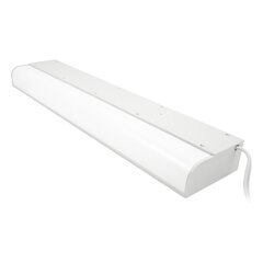 White 22.75-in Hardwired Plug-in Under Cabinet 14-watts Fluorescent Light Bar 