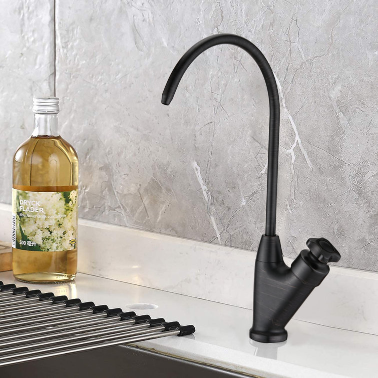 Water Filtration Reverse Osmosis Single Handle Kitchen Faucet With  Accessories