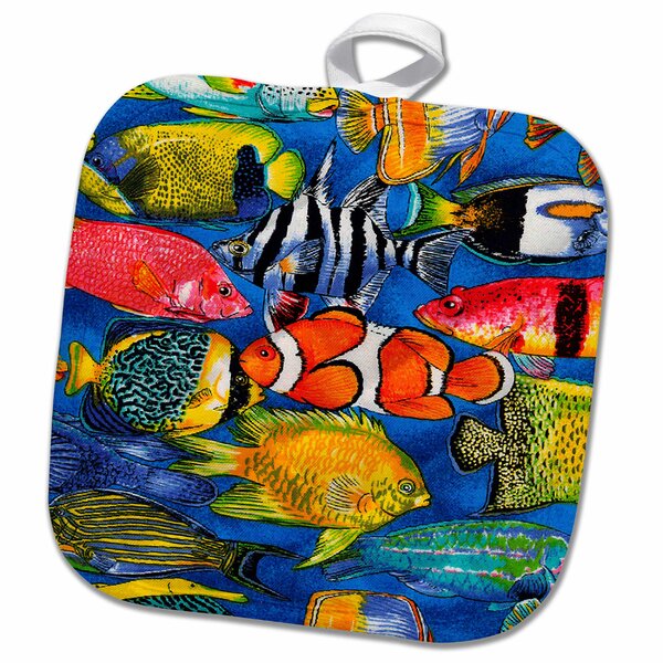 tropical fish toilet seat