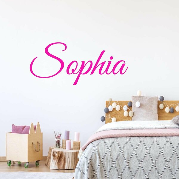 Name Wall Decal Girl Personalized Name Wall Decal Nursery Wall Decal Personalized Name Decal Vinyl Wall Decal Girls Name Decal Farmhouse