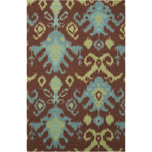 Chocolate And Blue Area Rug Wayfair Tahani Chocolate Blue Area Rug