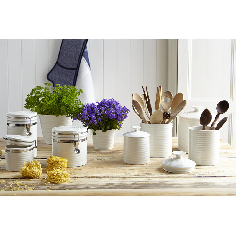 Portmeirion Sophie Conran White Medium Canister